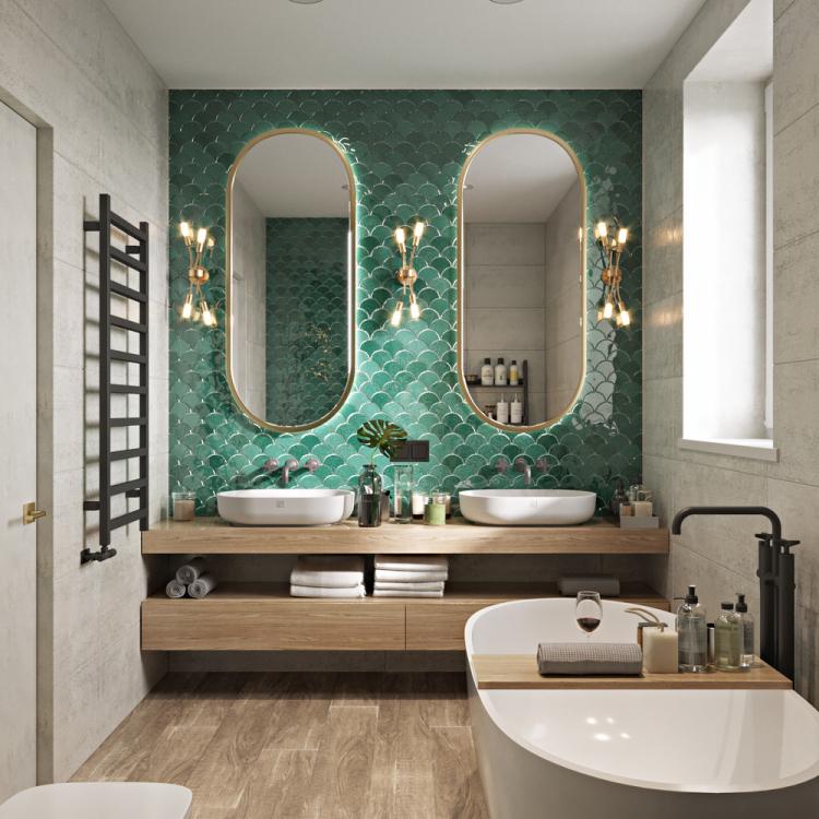 Квартира «Бетонные джунгли» - дизайн интерьера