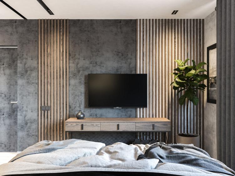 Квартира «Бетонный лофт» - дизайн интерьера