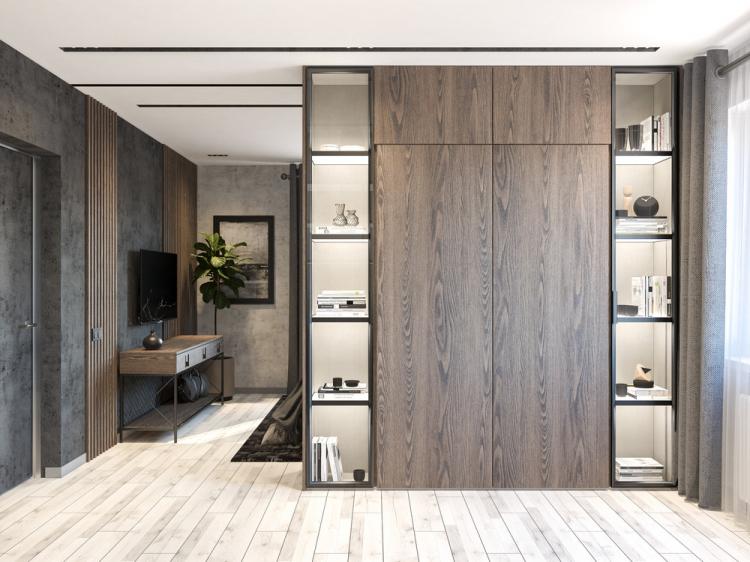 Квартира «Бетонный лофт» - дизайн интерьера