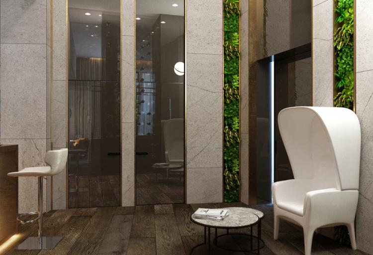 Квартира «Brass&Wood» - дизайн интерьера