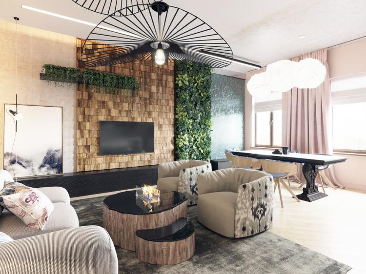 Квартира «Четыре стихии» - дизайн интерьера