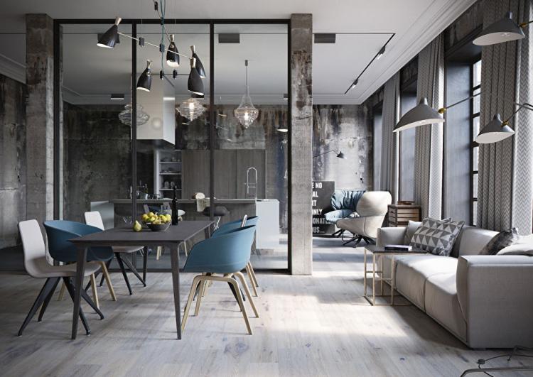 Квартира «Industrial Loft»