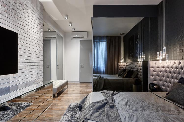 Квартира «Лофт в отражении» - дизайн интерьера