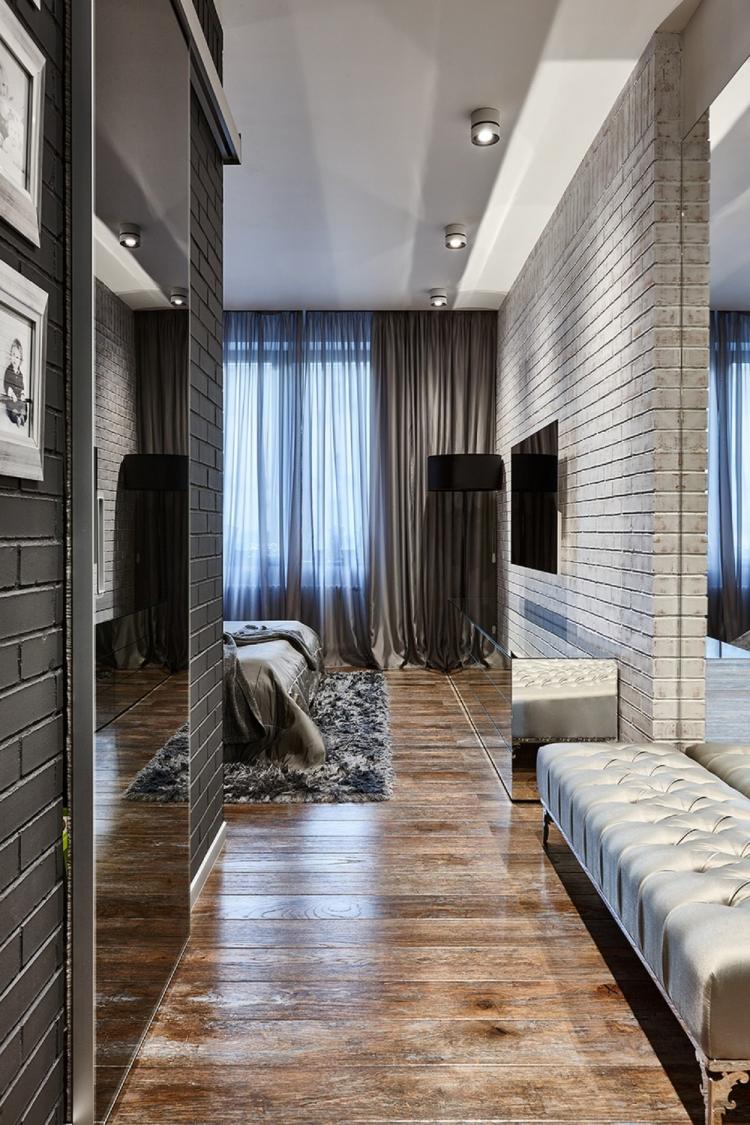 Квартира «Лофт в отражении» - дизайн интерьера