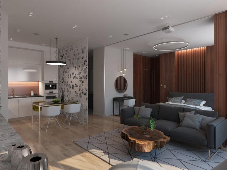 Квартира «Объединяя пространства» - дизайн интерьера