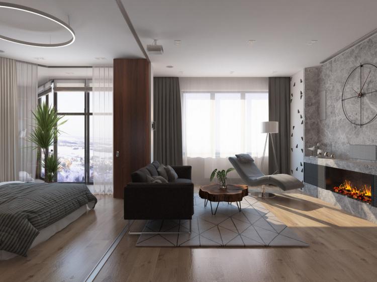 Квартира «Объединяя пространства» - дизайн интерьера