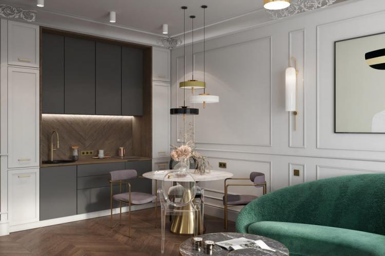 Квартира «Окно в Европу» - дизайн интерьера