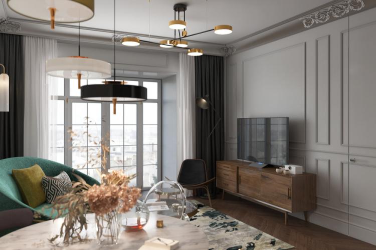 Квартира «Окно в Европу» - дизайн интерьера