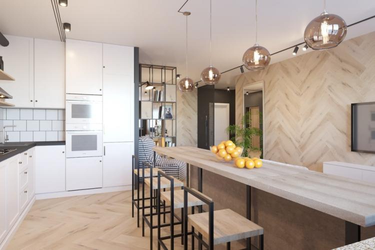 Квартира «Скандинавский лофт» - дизайн интерьера