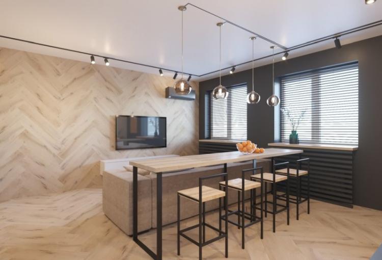 Квартира «Скандинавский лофт» - дизайн интерьера