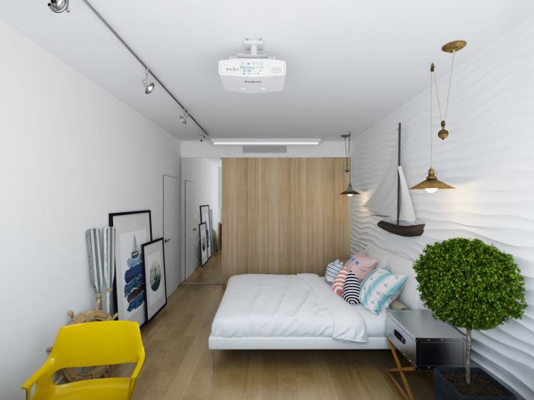 Квартира в морском стиле - дизайн интерьера