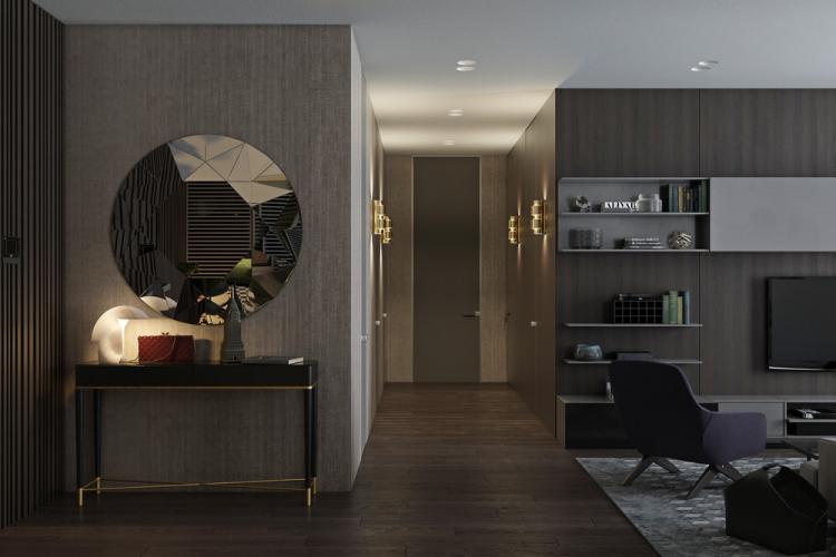 Квартира в Нью-Йорке, 142 кв.м. - дизайн интерьера