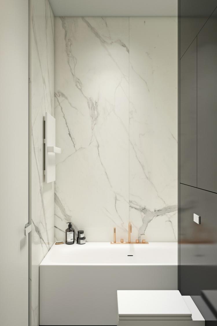 Квартира в Нью-Йорке, 142 кв.м. - дизайн интерьера