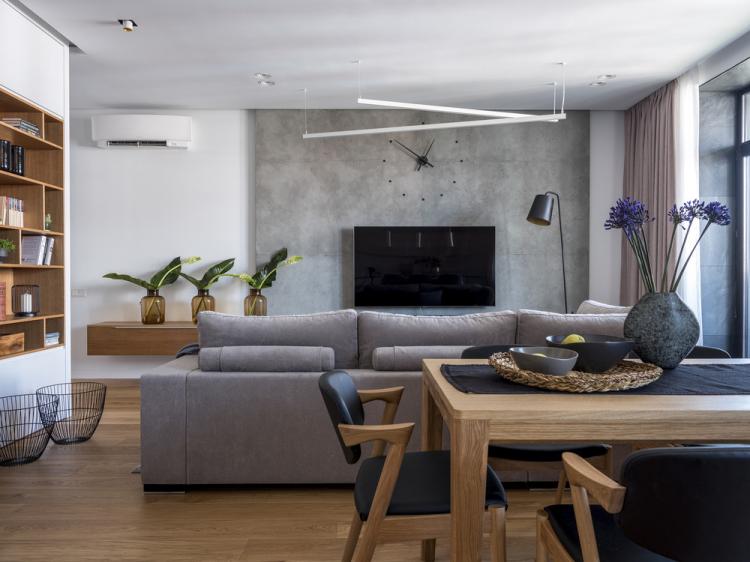 Квартира в современном стиле, 109 кв.м. - дизайн интерьера