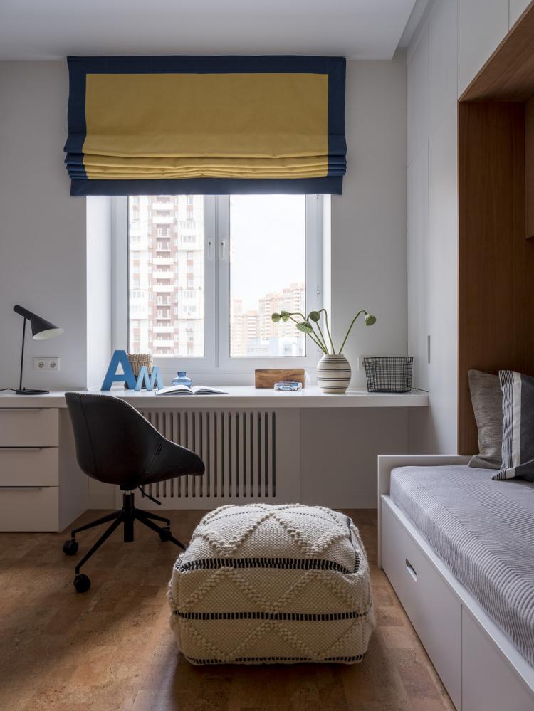 Квартира в современном стиле, 109 кв.м. - дизайн интерьера