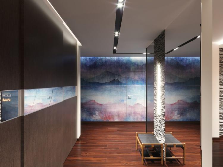 Квартира в стиле модерн - дизайн интерьера