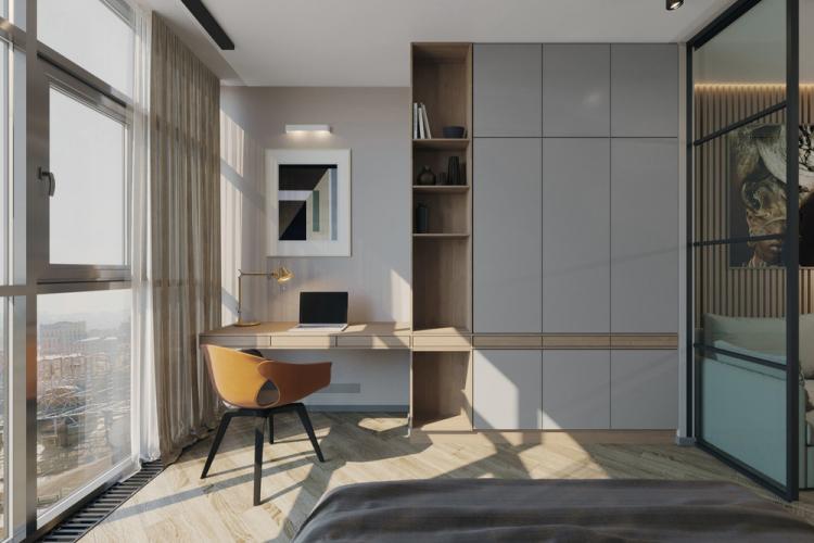 Квартира в ЖК «Sky Skolkovo» - дизайн интерьера