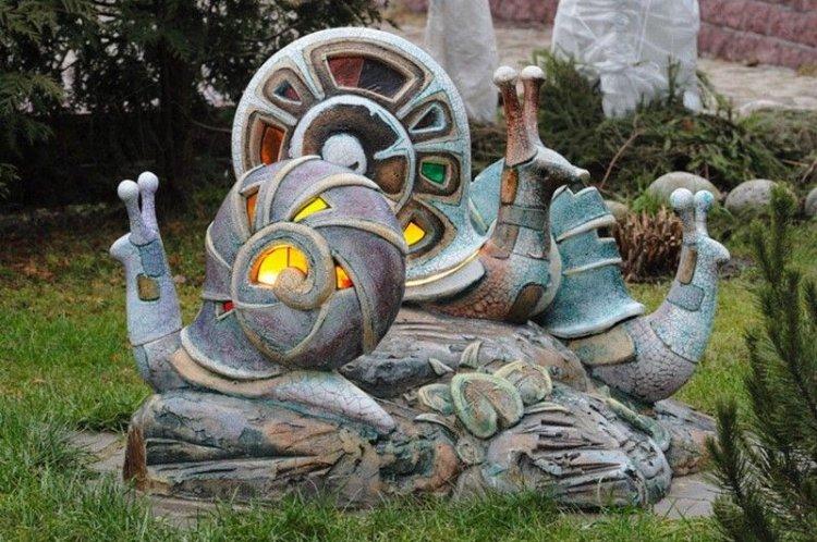 Скульптуры и фигурки - Ландшафтный дизайн дачного участка фото