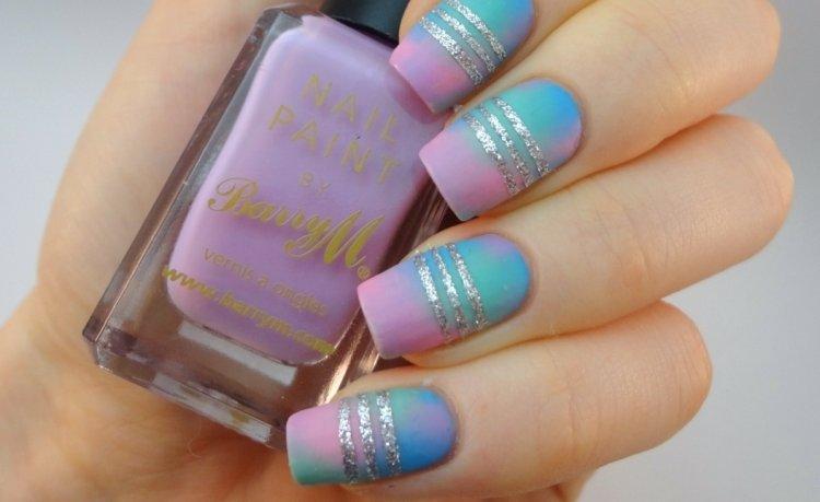 Летний маникюр 2020 с градиентом