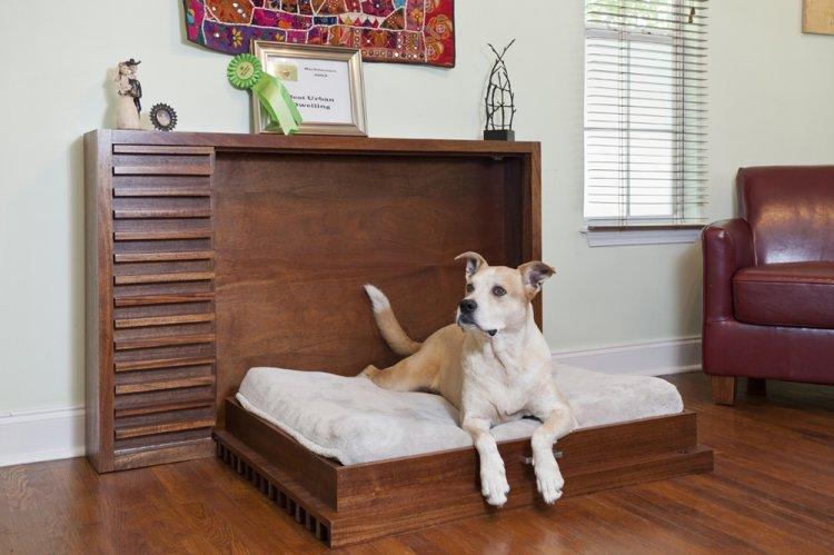 Лежанка для собаки своими руками - фото и идеи