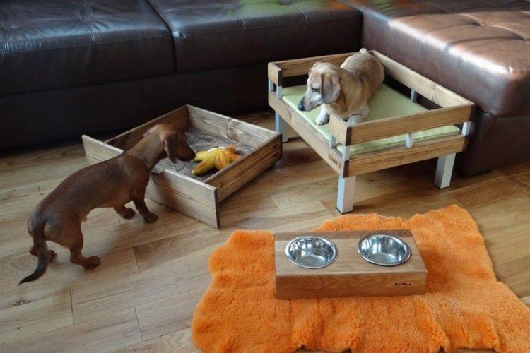 Лежанка для собаки своими руками - фото и идеи