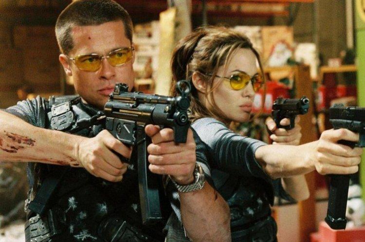 Мистер и миссис Смит - Лучшие фильмы про киллеров и наемных убийц