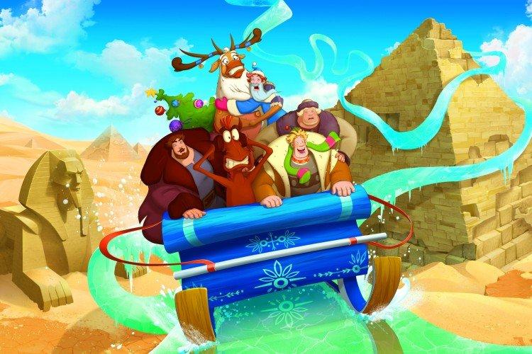 Три богатыря и принцесса Египта - Лучшие новогодние мультфильмы для детей