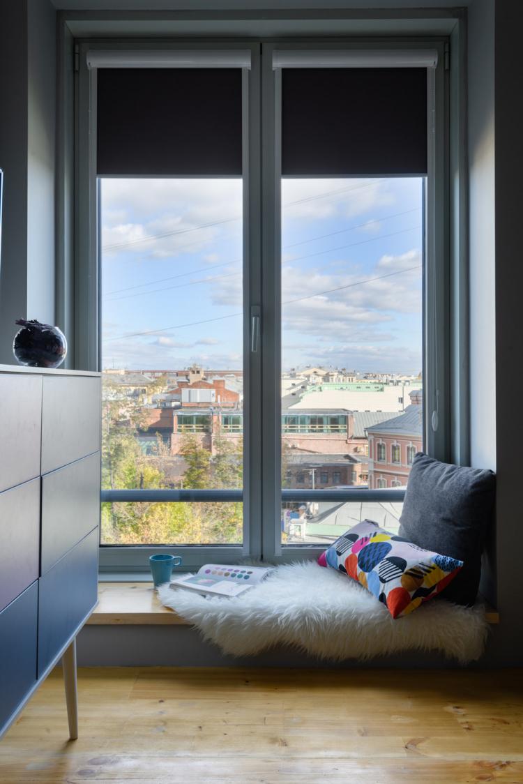 Маленькая квартира-студия для студента - дизайн интерьера