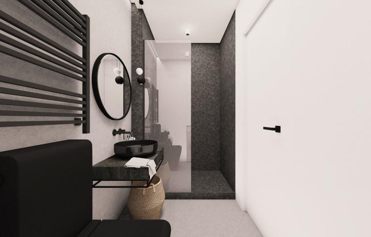 Маленькая квартира-студия в ЖК «Москвичка» - дизайн интерьера