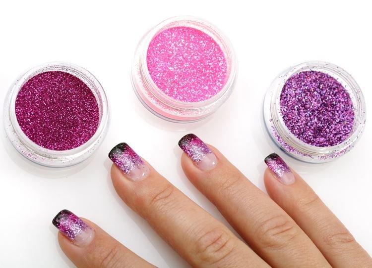 Блестки - Модный маникюр 2020