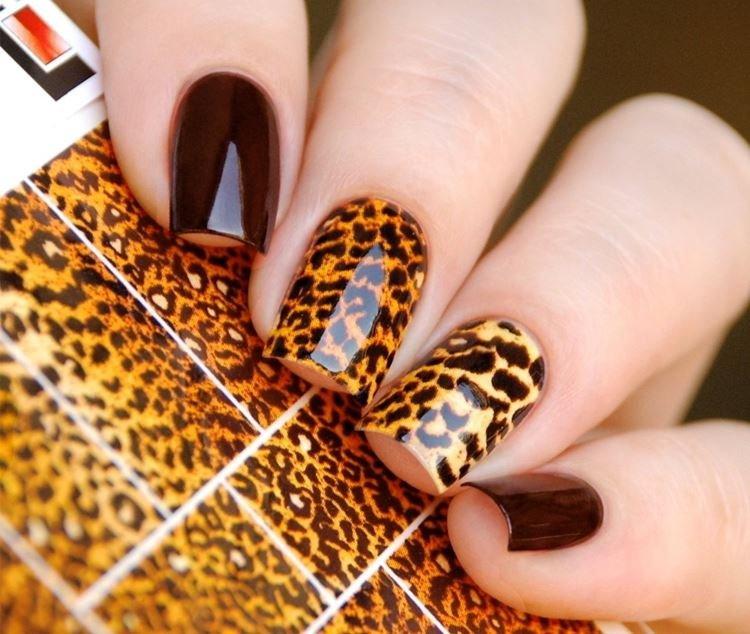 Животные принты - Модный маникюр 2020