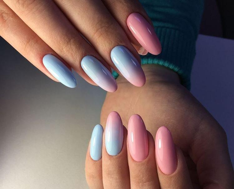 Градиент - Модный маникюр 2020