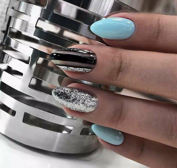 Глиттер - Маникюр 2021