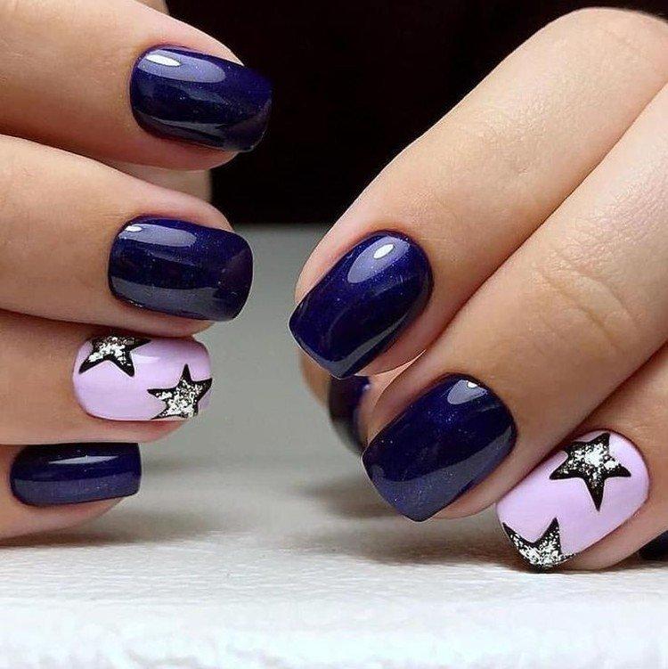 Звезды - Маникюр 2021