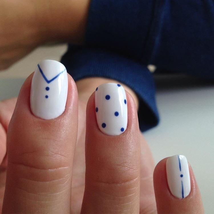 Маникюр на короткие ногти 2020 - Модные тенденции