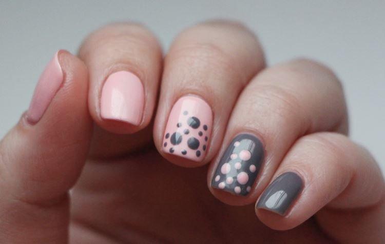 Маникюр на короткие ногти 2020 - Нежные цвета