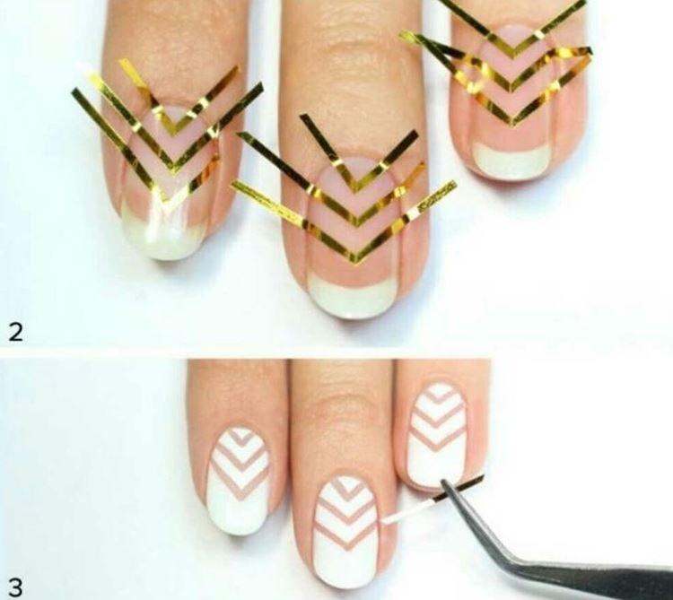 Светлый маникюр на короткие ногти 2020