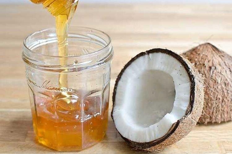 Маска для волос с кокосовым маслом и медом