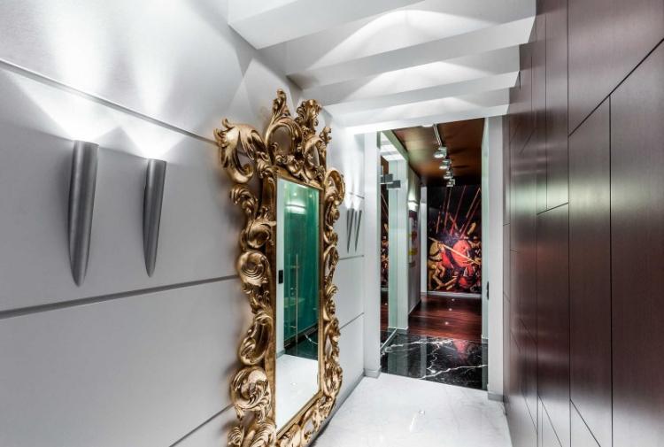 МДФ панели в прихожей - фото