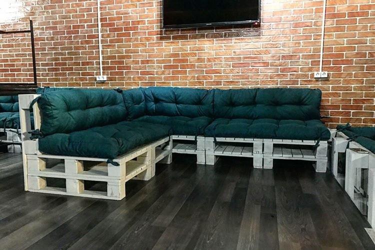 Диван - Мебель из поддонов своими руками фото и идеи