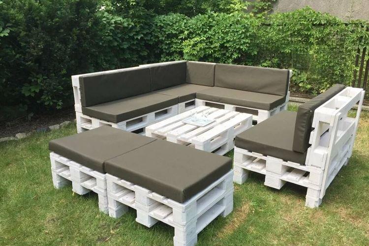 Садовая мебель для дачи - Мебель из поддонов своими руками фото и идеи