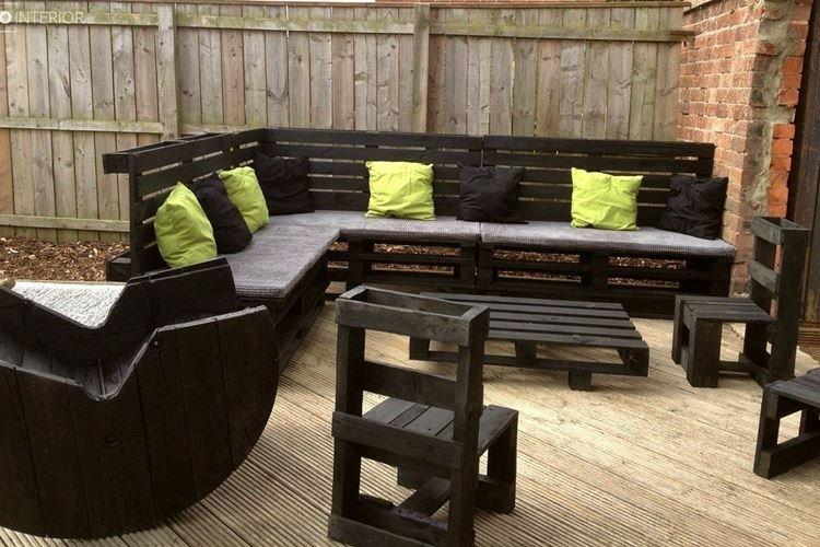 Садовая мебель для дачи - Мебель из поддонов своими руками фото и идеи