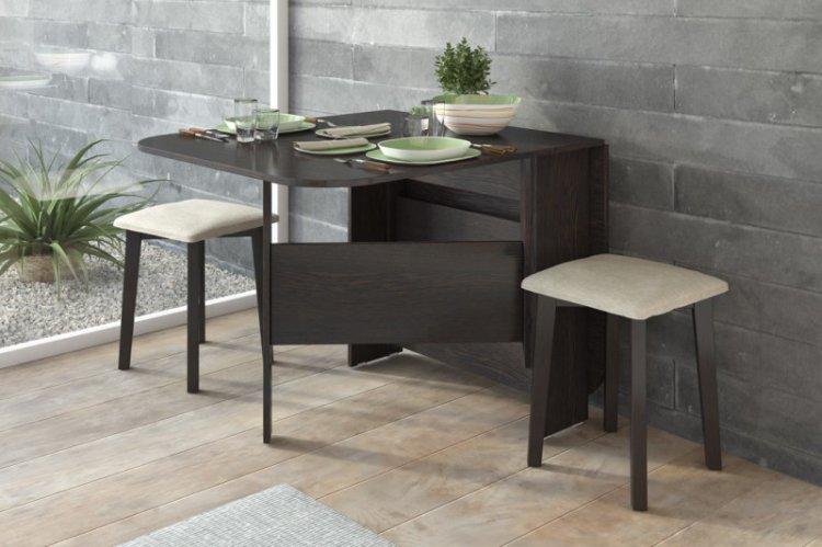 Обеденные столы-трансформеры - Мебель-трансформер для малогабаритной квартиры