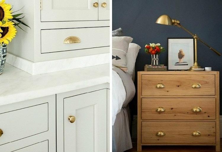 Ручки-раковины - Виды ручек для мебели