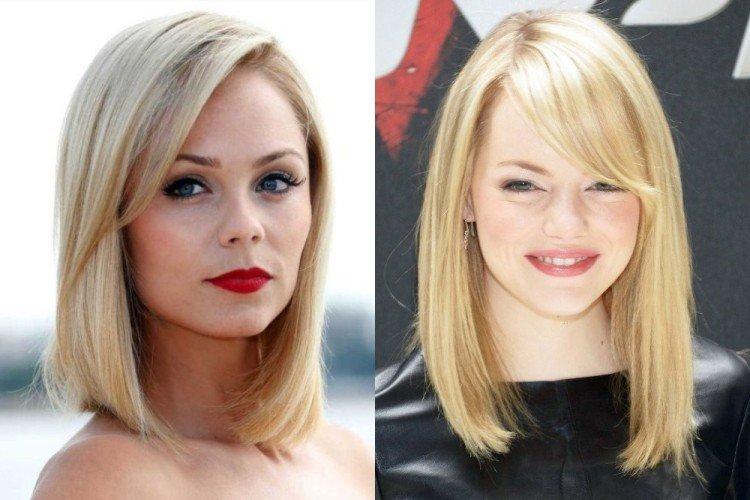 Чёлка набок - Модные стрижки на тонкие и редкие волосы