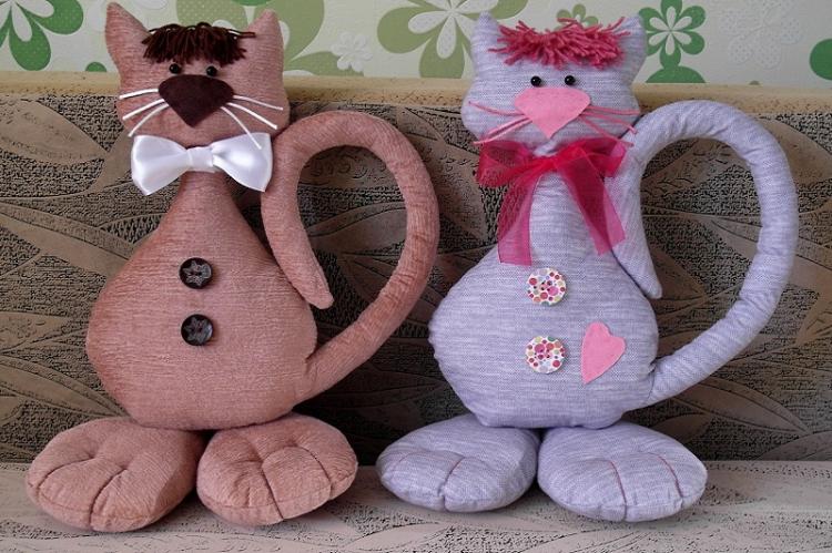 Усатые-полосатые - Мягкие игрушки своими руками