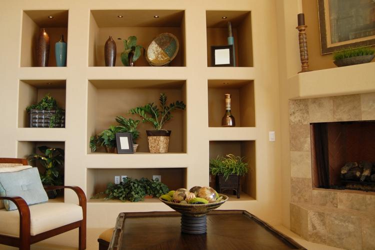 Полки-ниши - Виды настенных полок