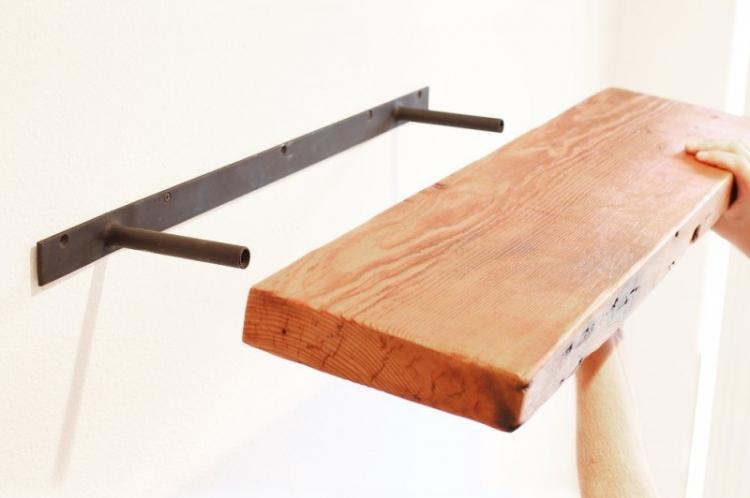 Потайные крепежи - Виды креплений для настенных полок