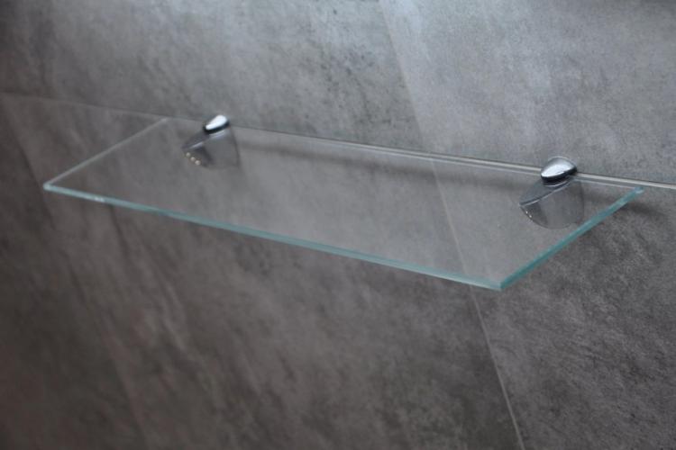 Декоративные кронштейны-зажимы - Виды креплений для настенных полок