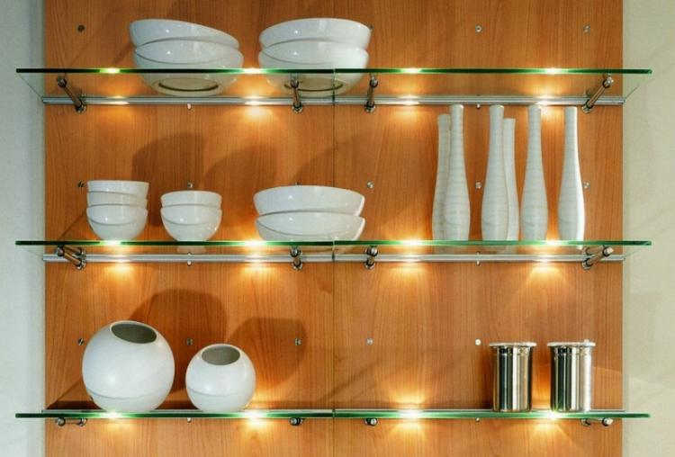 Установка настенных полок своими руками